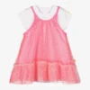 Billieblush Pink & White 2-in-1 Baby Dress -Billieblush billieblush pink white 2 in 1 baby dress 439508 c3f1f74b9defff5d65c6642a3c5ae4e999c892f3