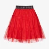 Billieblush Red Tulle Logo Skirt -Billieblush billieblush red tulle logo skirt 406577 a72103d25cb7fb48a462daf650f3df6e605bf1d8