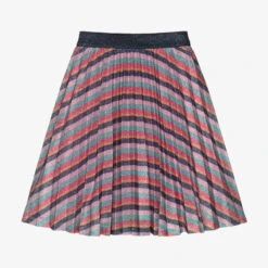 Billieblush Striped Lurex Pleated Skirt -Billieblush billieblush striped lurex pleated skirt 406574 9c4fb96332e226faa18609cecff60eff7fb44afe