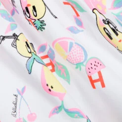 Billieblush White Cotton Jersey Dress -Billieblush billieblush white cotton jersey dress 382371 fe0a79d5a87454480b2c7285e38a952102ae2172