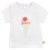 Billieblush White Ice Cream T-Shirt -Billieblush billieblush white ice cream t shirt 296297 c70ae00968d11176117f3264522a6995a97c0023