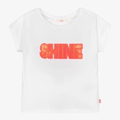 Billieblush White & Neon Pink T-Shirt