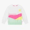 Billieblush White & Pink Sun Sweatshirt