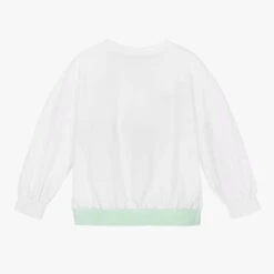 Billieblush White & Pink Sun Sweatshirt -Billieblush billieblush white pink sun sweatshirt 439587 580c9e7ca42803676768cc4badef12c2972568c1