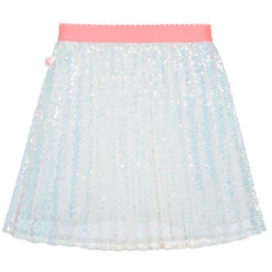 Billieblush White Pleated Sequin Skirt -Billieblush billieblush white pleated sequin skirt 382496 81d96a49695ee9ea7e86cb4aaa1cc53de1bd454a