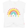 Billieblush White Rainbow T-Shirt