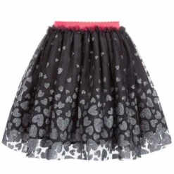 Billieblush Girls Grey Tulle Skirt