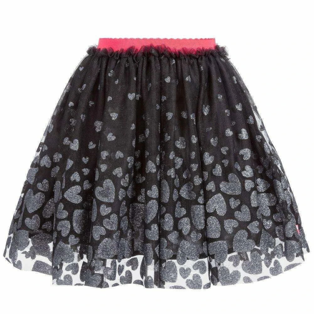 Billieblush Girls Grey Tulle Skirt 4 Billieblush Girls Grey Tulle Skirt - Image 2